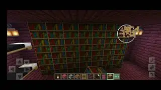 Minecraft house hack.