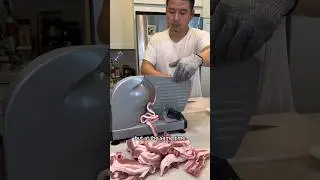 Making samgyupsal with Costco pork belly