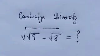 Ujian Masuk Universitas Cambridge | Bisakah kamu menyelesaikannya?