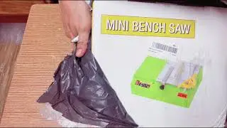 UNBOXING OF MINI LATHE AND MINI TABLE SAW WOOD WORKING TOOLS