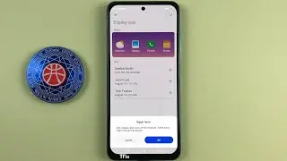 How to enlarge the screen display size on Xiaomi Redmi Note 10 Android 11