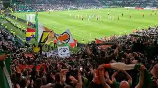 Goosebumps - Celtic Fans Cheer Ange & Team Full Time vs Real Madrid