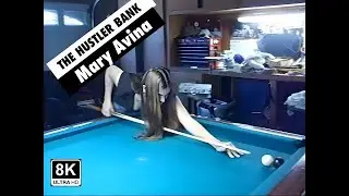 The Ultimate Hustler Bank Pool Trick Shot by Mary Avina [8K]