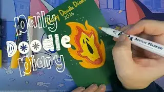 I will be trying to doodle every day for a year! Daily Doodle Diary! But first!