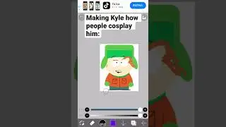 THEY ALWAYS MAKE HIM GAY #southpark #sp #kyle #fanart #cosplay #funny