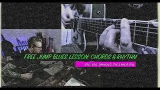 Jump Blues Guitar Lesson Chords & Rhythm: Major, Minor, 6ths, 9ths #briansetzer #charliechristian