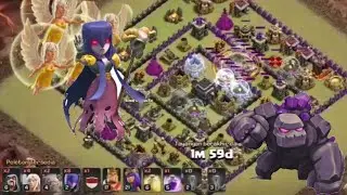 Witch-Walk Attack War TH9 Clash Of Clans