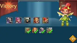 Limited Challenge: Dark Disaster - Stage 8 - Lords Mobile (Free Witch Doll)