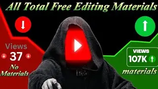 Get- high quality free editing materials for youtube video 🤫//  copyright free material for youtube