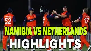 Namibia vs Netherlands full Highlights T20 world cup 2022 | Nam vs Ned Highlights | 18 October 2022