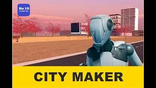 Unity 3D City Maker - Launch Trailer (2024)