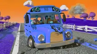 Wheels On The Bus Intro Logo But Crashed By An Unknown Object | (Sponsored By: Klasky Csupo Effects)