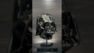 Darth Vader Helmet Black Chrome Edition