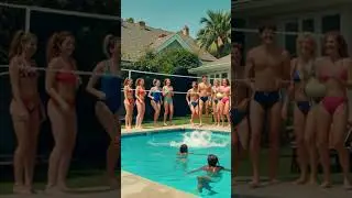 SUMMER &lsquo;89 | An AI-Generated 80s Pool Party | Retro Vibe Loop #aivideo #anime #ai