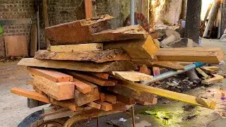 The Wood Industry is SHOCKED!  Turning Ugly Rotten Wood Into Art
