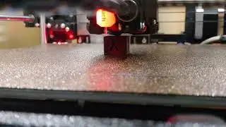 Fimo DIY 3d printer, Ultimaker style, non-moving bed. xyz_calib_cube fast printing (2)