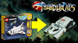 LEGO Thundertank (Thundercats cartoon) , alternative built of LEGO 31134: Space shuttle