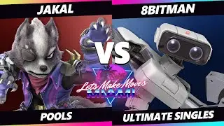 Let's Make Moves Miami - Jakal (Wolf) Vs. 8BitMan (ROB) SSBU Ultimate Tournament