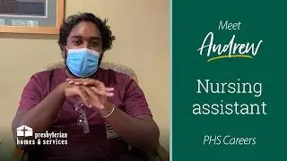 Andrew finds community and meaningful work at Presbyterian Homes & Services