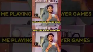 Single Player vs Multiplayer Games #gaming #himanshurana