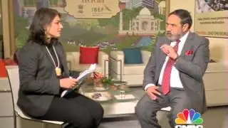 WEF DAVOS 2014: ANAND SHARMA INTERVIEW