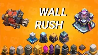 WALL WRECKER VS EVERY LEVEL WALL | CLASH OF CLANS 2023