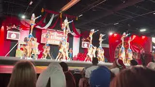 Stingrays Orange 🍊 Battle under the big Top 🎪 day 1 Large Allgirl Senior 📣