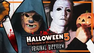 HALLOWEEN 5: The Revenge of Michael Myers (1989) Original RiffView | Michael's Fall