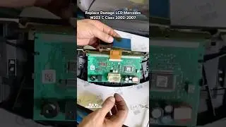 Damage Speedometer LCD Mercedes W203 C Class #shorts #shortvideo #youtubeshorts #trending #viral