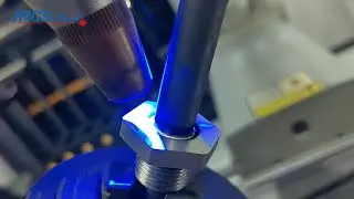 1.5kw automatic fiber laser welding machine with rotary clamp pipe welding