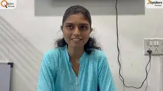 Congratulations Ms Manasi for Getting placed | QSpiders Success Story 🚀