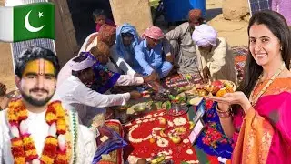 Geeta ka paath in Pakistan 🇵🇰 || Pakistani Hindu lifestyle rasmo riwaj teekam panwar vlogs 