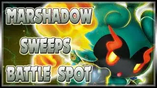 MARSHADOW IS A BEAST | BATTLE SPOT SINGLES | Pokemon Sun & Moon LIVE  Wifi Battle Spot Singles
