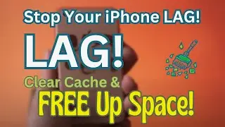 Stop Your iPhone LAG! Clear Cache & FREE Up Space!