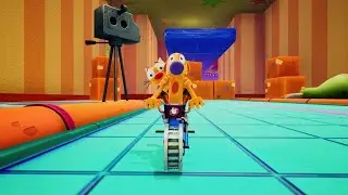 Nickelodeon Kart Racers 3: Slime Speedway | Lunch Rush Cup on Medium Slime Scramble Speed