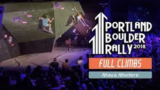 Maya Madere at Portland Boulder Rally 2018