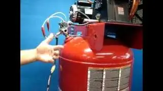 PORTER CABLE 80 GALLON COMPRESSOR 6 HP 40842