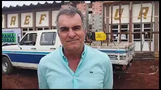 FAXINAL - O prefeito Ylson &Aacute;lvoro Cantagallo  (Gallo), concede entrevista ao Blog do Berimbau