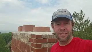 How do we stop roof leaks on a brick chimney?