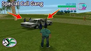 Special Call Gang | Vercity Gang In GTA Vice City | Call Gangs | SHAKEEL GTA