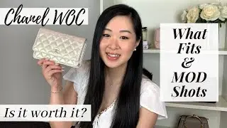 CHANEL WALLET ON CHAIN (WOC) | WHAT FITS INSIDE, WOC BASE SHAPER & MOD SHOTS | IS IT WORTH IT?
