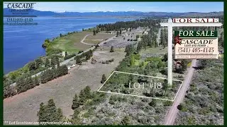 Oregon Land for Sale! Lake and Mountain Views ~.67 Acres in Oregon Shores at Agency Lake!