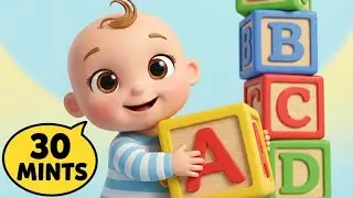 ABC Song for Kids | Learn Alphabet A&ndash;Z | 30 Minutes ABC Learning Video