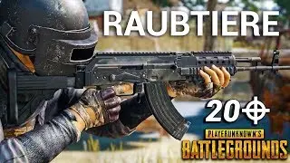 RAUBTIERE! - Neue 7.62mm Lieblingswaffe! 20 Kills - PUBG 🌴