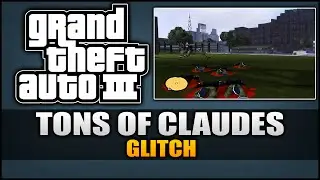 GTA 3 Weird stuff - Tons of Claudes [Glitch]