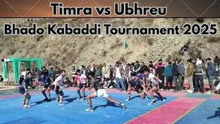 Timra vs Ubhreu || Full Kabaddi Match || Bhado Kabaddi Tournament 2025 