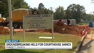 Construction on new courthouse annex underway