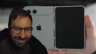 Apples Foldable iPhone Dummy Phone Hands On ( Reaction ) This doesn't look right