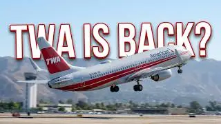 TWA flys again?  What!! -KBUR