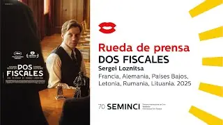Dos fiscales VO  (Secci&oacute;n Oficial)  Rueda de prensa - #70seminci  @SEMINCI ​